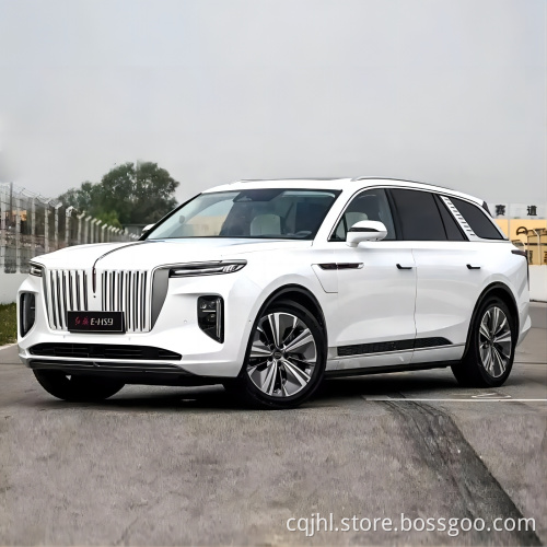 Hongqi E-HS9 7 sedili Nuova auto EV prodotta in China Vehicles Sports Hongqi E-HS9 CAR RIM 2023 510 km Flag Electric Car EV Voiture
